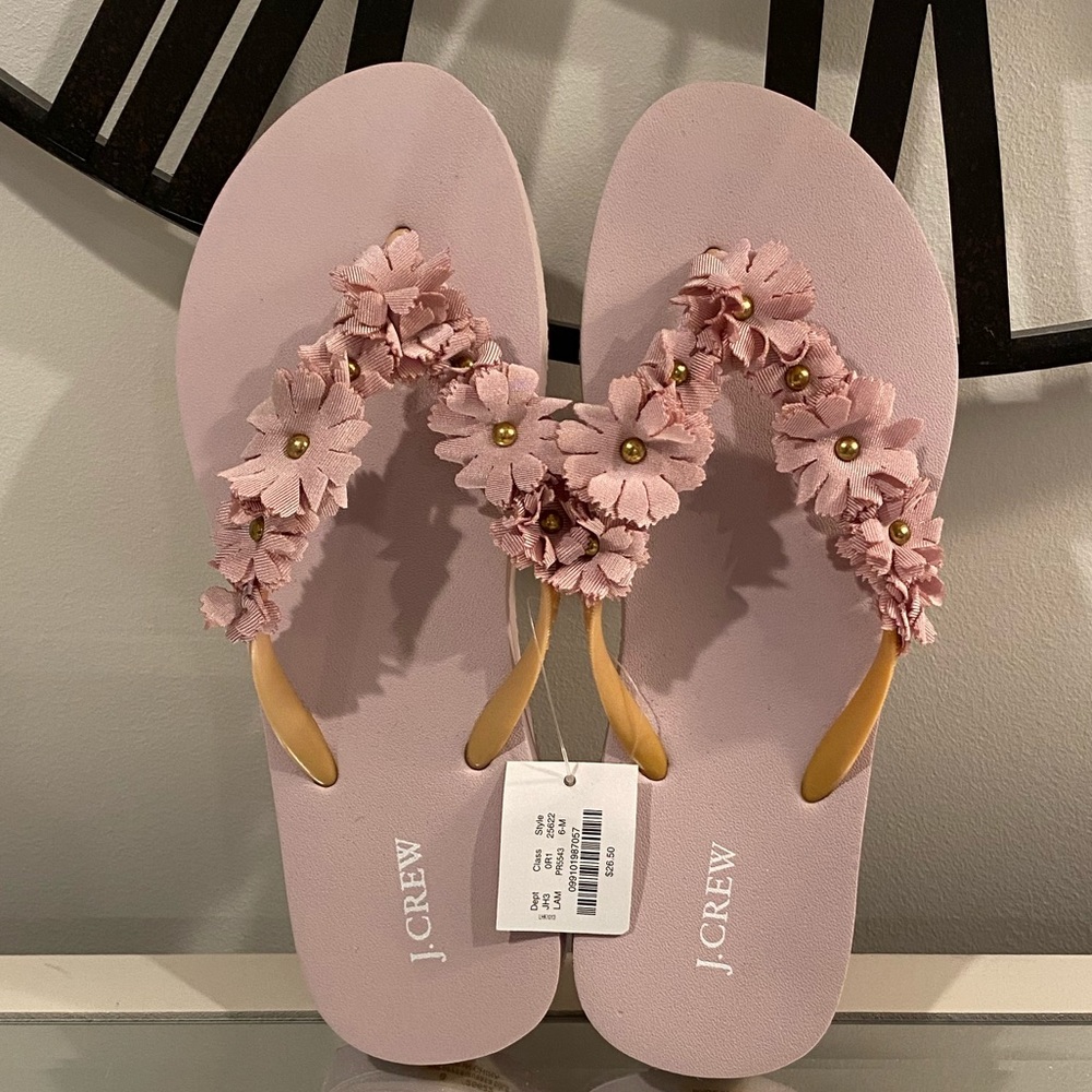 J.CREW Flip Flops